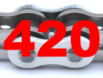 420 (Teilung 1/2 x 1/4 Zoll)