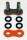 Enuma Nietschloss für Quad-Ring Kette 530 SRX orange