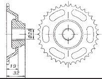 KETTENRAD Aprilia, Z-40
