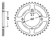 KETTENRAD Yamaha, Z-45