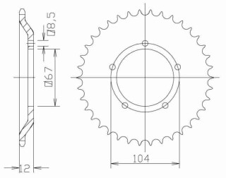 KETTENRAD Sachs, Z-55