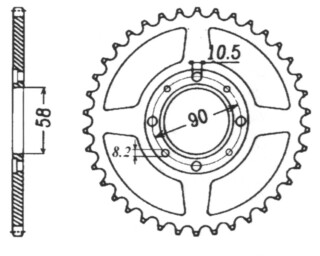 KETTENRAD Honda, Z-33
