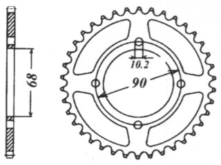 KETTENRAD Honda, Z-42