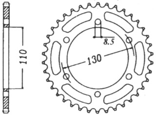 KETTENRAD Honda, Z-45