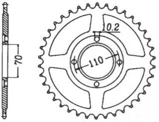 KETTENRAD Honda, Z-36