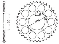 KETTENRAD Aprilia/MotoMorini/MZ, Z-46
