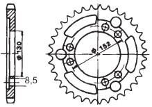 KETTENRAD Cagiva, Z-45