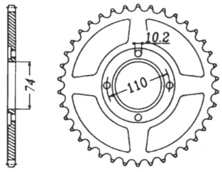 KETTENRAD Honda, Z-33