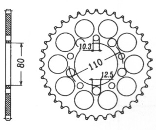 KETTENRAD Honda, Z-40