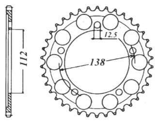 KETTENRAD Honda, Z-42