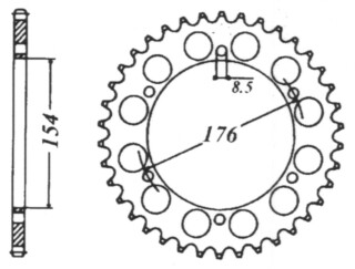 KETTENRAD Honda, Z-43