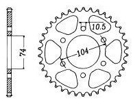 KETTENRAD Kawasaki, Z-40