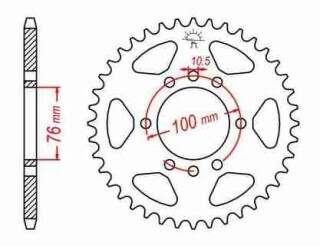 ALU KETTENRAD Suzuki, Z-42