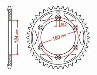 ALU KETTENRAD Honda, Z-43