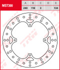 TRW Lucas BREMSSCHEIBE starr, MST 300