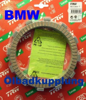 TRW Lucas Kupplungslamellen-Satz MCC604-7
