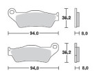 98-06 TRW MCB 672 EC Bremsbeläge hinten passend für KTM LC4 640 Supermoto Bj 98-06 TRW MCB 672 EC Bremsbeläge hinten passend für KTM LC4 640 Supermoto Bj