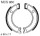 TRW Lucas Bremsbelag MCS960, VORNE, Yamaha SH 50 Mint, Bj. 93-