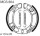TRW Lucas Bremsbeläge MCS804, HINTEN, Honda MTX 125 RW, Bj. 85-