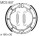 TRW Lucas Bremsbelag MCS907, HINTEN, Suzuki GS 450 TU, Bj. 81