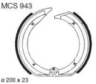 TRW Lucas Bremsbeläge MCS943, HINTEN, BMW R80 RT,...