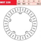 TRW Lucas Austausch Bremsscheibe MST239, VORNE, BMW R...