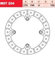 TRW Lucas Austausch Bremsscheibe MST204, VORNE, Honda XRV 750 Africa Twin, Bj. 93-03