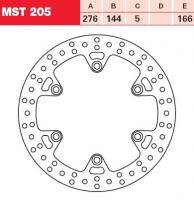 TRW Lucas Austausch Bremsscheibe MST205, VORNE, Honda VF 1000 R, Bj. 84-87