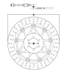 TRW Lucas Austausch Bremsscheibe MSW220, VORNE, Suzuki...