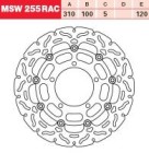 TRW Lucas Austausch Bremsscheibe MSW255RAC, VORNE, Suzuki...