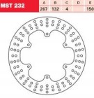 TRW Lucas Austausch Bremsscheibe MST232, VORNE, Yamaha XT...