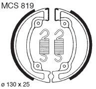 TRW Lucas Bremsbacken MCS 819, Durchmesser 130x25 mm
