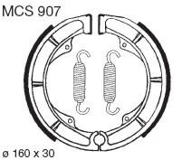 TRW Lucas Bremsbacken MCS 907, Durchmesser 160x30 mm