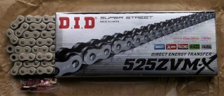 DID X-Ring Kette 525 ZVMX S&S, 116 Glieder