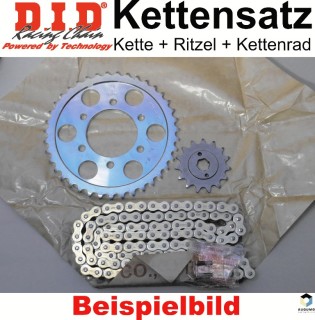 DID Kettensatz Kettenkit Kawasaki ZZR 1400, Bj. 06-11, Kette ZVM-X G&G