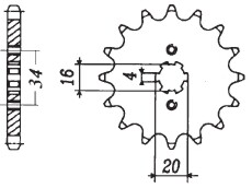 RITZEL Yamaha/Suzuki/Benelli, Z-17