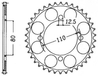 KETTENRAD Honda, Z-44