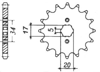RITZEL Honda/Gilera/Kymco, Z-13
