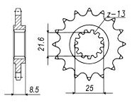 RITZEL Kawasaki, Z-13, ausverkauft