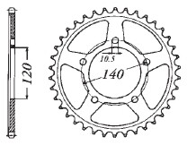 KETTENRAD Suzuki/Triumph, Z-40
