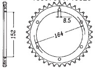 KETTENRAD Yamaha, Z-56