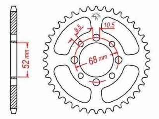KETTENRAD Kawasaki/Suzuki, Z-48