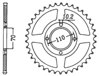 KETTENRAD Honda, Z-45
