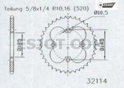 KETTENRAD Yamaha, Z-39