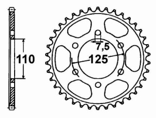 KETTENRAD Gilera, Z-46