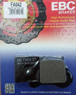 EBC Bremsbelag organisch FA042
